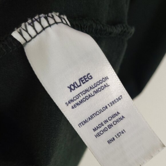 Splendid Green Cotton Modal Tee - Picture 4 of 6